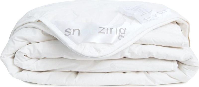 Snoozing - Rhodos - Dekbed - Wit - Katoen - 4-seizoenen - Tweepersoons