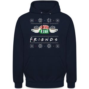 Friends Central Perk Ugly Christmas Hoodie Unisex