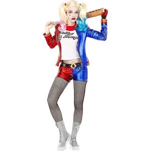 FUNIDELIA Harley Quinn kostuum - Suicide Squad - Voor Dames - Maat: L