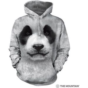 Hoodie Big Face Panda L