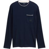 Tom Tailor 2-in-1 katoenen shirt met lange mouwen