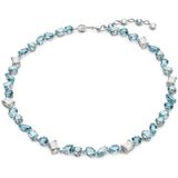Swarovski - Gema - Ketting - Zilverkleur - Kristallen