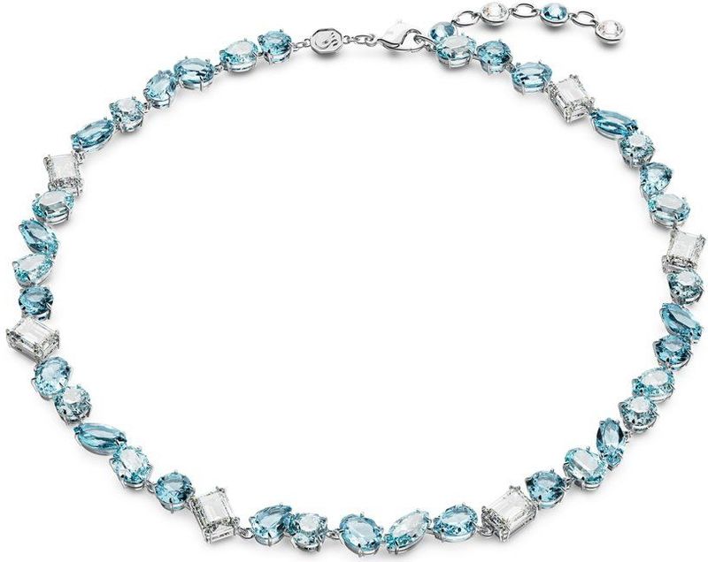 Swarovski - Gema - Ketting - Zilverkleur - Kristallen