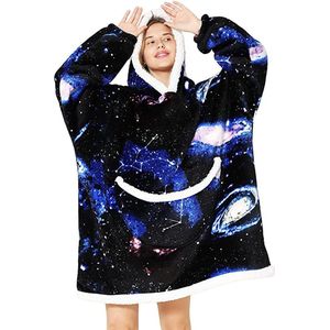 Oversized groote hoodie - Hoodie deken - Warme deken - Warme deken hoodie - Winter deken - Fleece dekentje - Hoodie Blanket