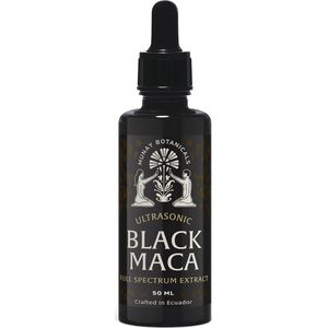 Zwarte Maca Extract - 50ml - 50 doseringen - Lepidium meyenii - Ultrasound Full Spectrum Extract - Actief en Energiek
