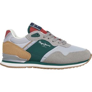 Pepe Jeans - London City - Trainers - Blauw - Plat - Veters - Casual