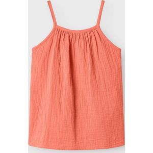 Name It mini meisjes tanktop HISA Fresh Salmon Slim Fit