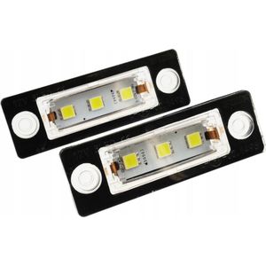 LED kenteken unit geschikt voor Volkswagen Golf Plus, Passat 3BG B5 / 3C B6 Variant, Caddy, Touran, Transporter T5 / T6