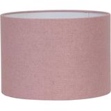 Light & Living Cilinder Lampenkap Livigno - Roze - Ø30x21cm - voor Tafellampen, Hanglampen