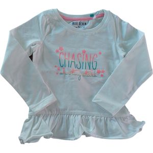 Blue Seven longsleeve wit maat 92