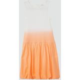 Jurk - Mouwloos - Katoenmix - Tie-dye - Ballonrok