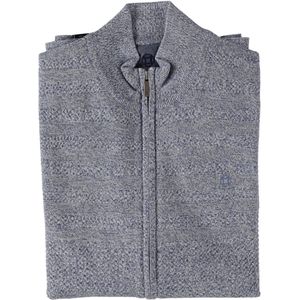 Fellows United Cardigan Vest Structured Stripes Blue (51.1106 - 113)