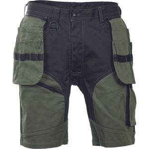 Cerva KEILOR FP STRETCH shorts 03570005 - Olijfgroen/Zwart - 56
