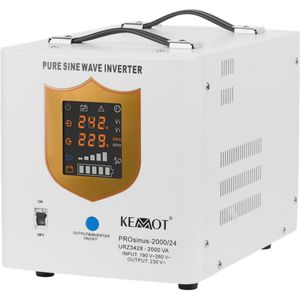 No-break – Noodstroomvoorziening – UPS – Uninterruptible Power Supply – Back-up Stroom – 1400W Vermogen – Zuivere Sinusgolf Output