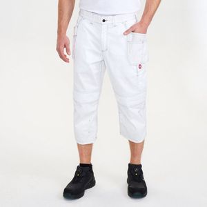 Engel - Combat 3/4 Broek - White - Met Holsterzakken