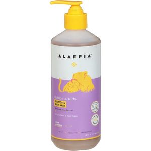 Alaffia, Babies & Kids Shampoo & Body Wash, Lemon Lavender 473 ml - Babies & Kids Shampoo & Body Wash