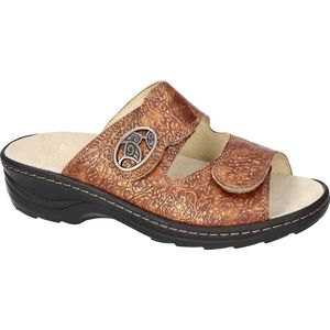 Fidelio Hallux -Dames - koper - slippers & muiltjes - maat 37