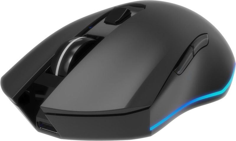 Gembird MUSGW-6BL-02 - PC Gaming Muis - Draadloos - Oplaadbaar - RGB LED Backlight - Optisch 3200 DPI