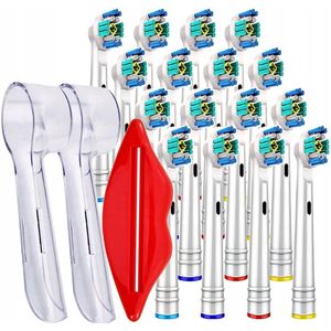 16x Opzetborstels Vervanging voor Oral-B - Topkwaliteit