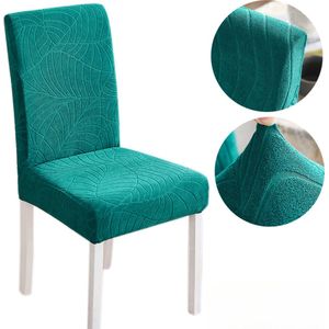 Winkrs® - Stoelhoes voor Eetkamerstoelen of Lage bureaustoel - Turquoise - Stoelhoezen voor meubilair