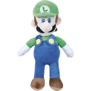 Luigi - Super Mario Bros Mini Pluche Knuffel 20 cm {Speelgoed knuffels voor kinderen jongens meisjes | Nintendo Plush Toy | Mario, Luigi, Peach, Toad, Yoshi, Donkey Kong}