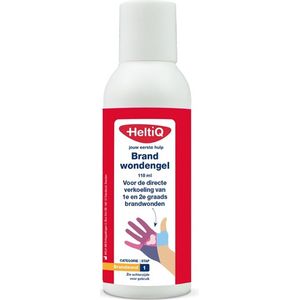 HeltiQ Brandwondengel - 2x1 stuks voordeelverpakking
