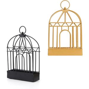Creatieve Mosquito Coil Holder - Set van 2 - Birdcage Design - Voor thuis, reizen en kamperen