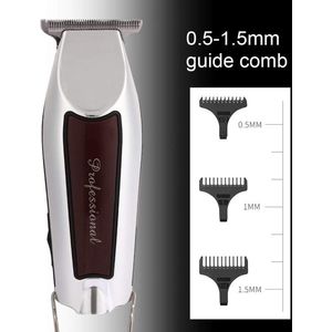 Haartrimmer, professionele USB oplaadbare elektrische tondeuse Haarmodellering Carving Persoonlijke haarknipset[USB]Haardrogers accessoires