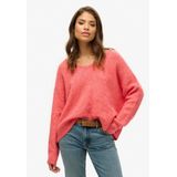 Superdry - Oversized Trui met V-hals - Dames - Sweaters