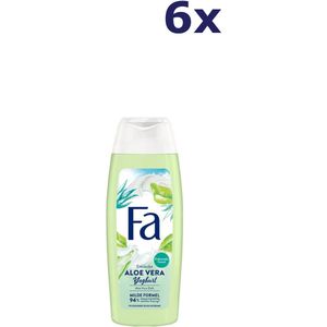6x Fa Yoghurt Aloe Vera douchegel 250 ml