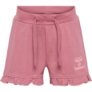 hummel - hmlTALYA RUFFLE SHORTS - Korte Broek - Bumblebee® Logo - Jersey Stof