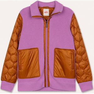 Oilily - Crunch knit jacket - Roze - 36