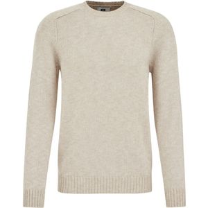 WE Fashion - Gebreide Trui - Beige - Fijn Gebreid