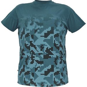 Neurum t-shirt petrol blue maat L - 2 stuks