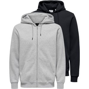 Only & Sons Heren hoddie 2 pack Ceres