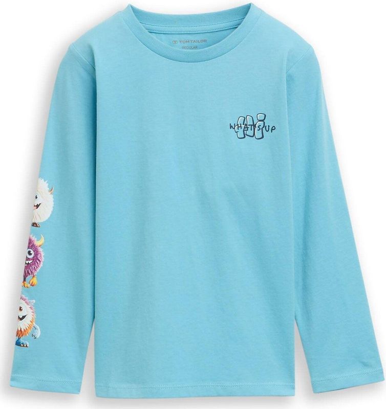 Tom Tailor Shirt met lange mouwen en print