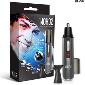 RFWR® Oplaadbare neushaartrimmer voor perfect trimmen van neus- en gezichtsharen