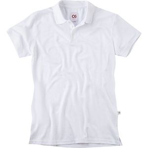 Workwear Herenpolo 'Iseo' met korte mouw White - XXL