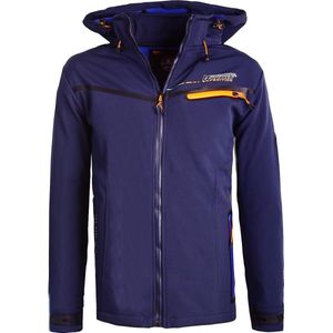 Geographical Norway Softshell Jas Blauw Turbo Dry Tapaya - L