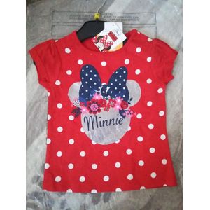 minnie mouse  t shirt maat 3 jaar