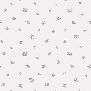 Little Dutch Fairy Blossom Behang Kinderkamer - Bloemen - 10mx52cm - Wit