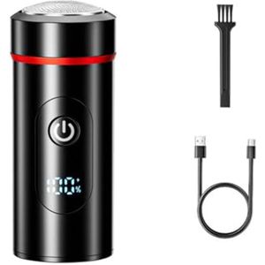 Draagbare Mini Elektrische Scheermes met Dubbele Ring en IPX7 Waterdicht