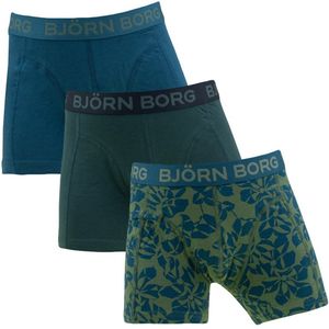 Björn Borg boxershort - set van 3 groen