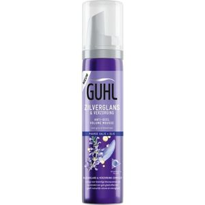 Guhl Zilverglans & Verzorging Anti-Geel Volume Mousse 75 ml