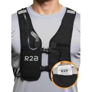 R2B - Hardloopvest - Reflecterend - 2 Liter - Drinkzak - Opbergvakjes
