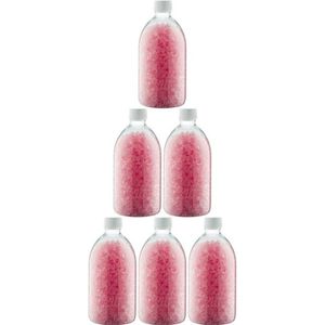 Claudius Badzout Rozen - 600 gram - Fles met witte dop - Set van 6 stuks