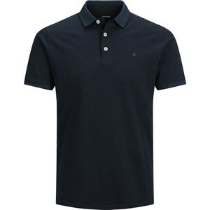 Jack & Jones Heren Polo JJEPAULOS bequem Blauw 7XL Volwassenen