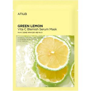 Anua Green Lemon Vita C Blemish Serum Mask