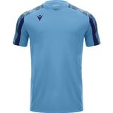 Macron Gede Shirt Korte Mouw Heren - Hemelsblauw / Marine | Maat: 3XL