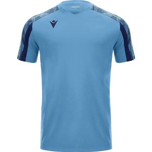Macron Gede Shirt Korte Mouw Heren - Hemelsblauw / Marine | Maat: 3XL